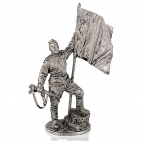 Оловянный солдатик миниатюра "Гвардии ефрейтор пехоты Красной Армии", фотография 0. Интернет-магазин ЛАВКА ПОДАРКОВ